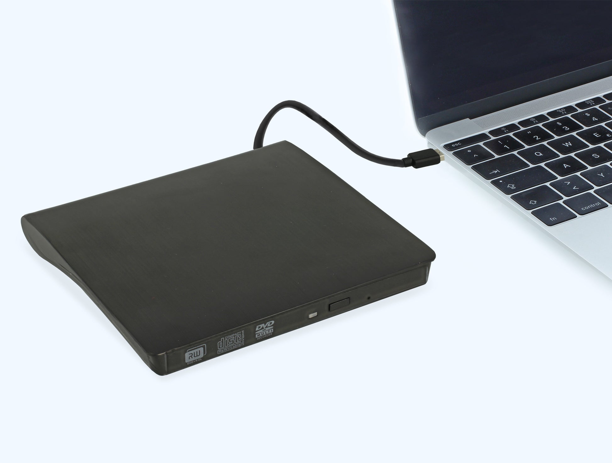 DeLOCK 1-Bay HDD-Gehäuse – SuperSpeed USB Typ-A, 5 Gbit/s, für 5,25" Slim SATA (12,7 mm)