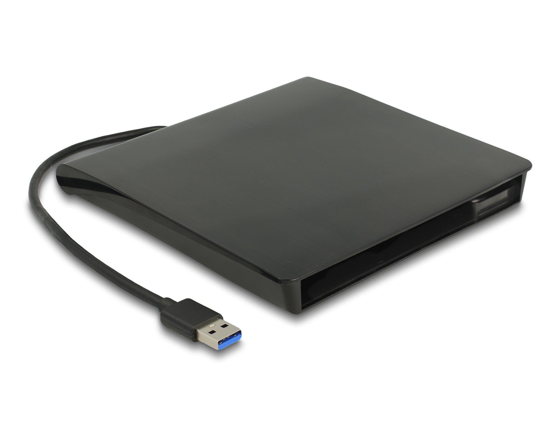 DeLOCK 1-Bay HDD-Gehäuse – SuperSpeed USB Typ-A, 5 Gbit/s, für 5,25" Slim SATA (12,7 mm)