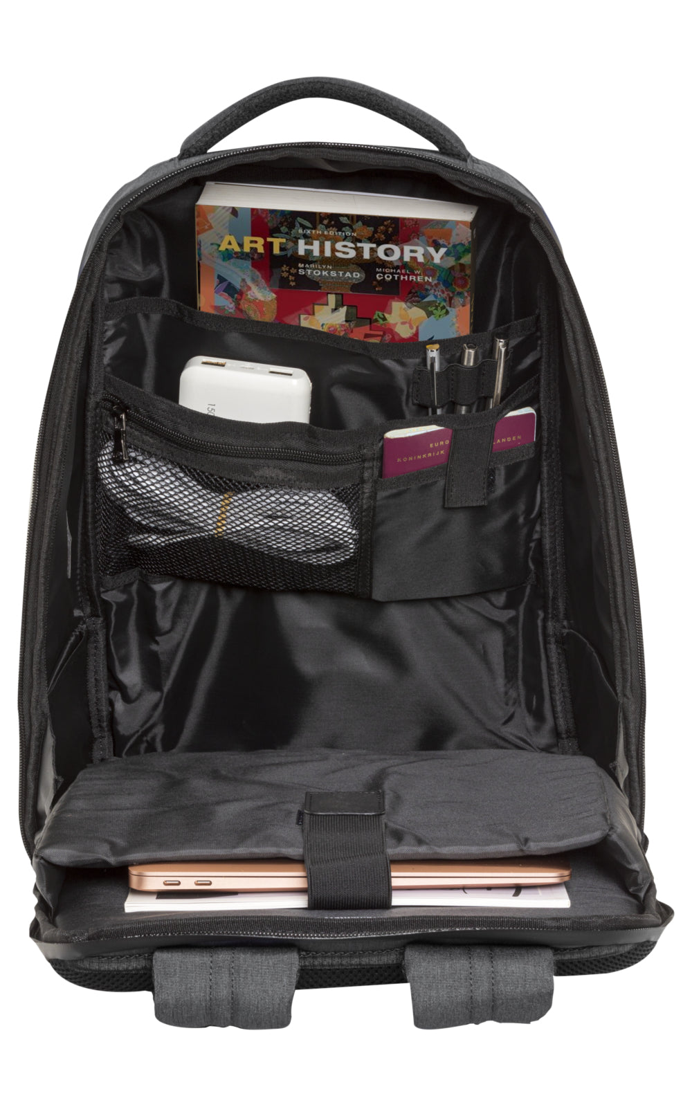 dbramante1928 Notebook-Rucksack 16" – Wasserfest, Tablet-Fach – Anthrazit