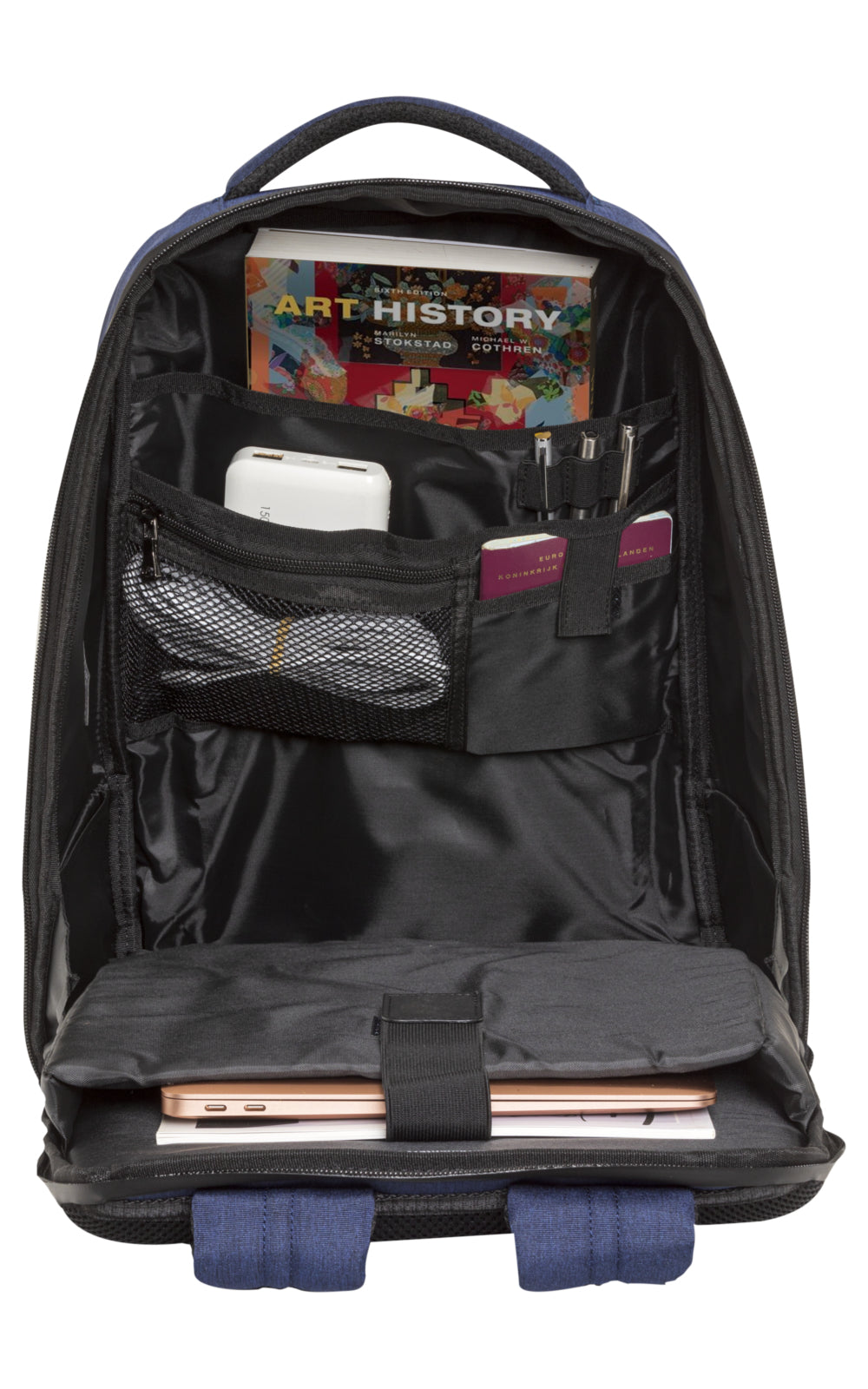 dbramante1928 Notebook-Rucksack Charlottenborg – für 16″, wasserfest – Dunkelblau, 300 × 420 × 210 mm