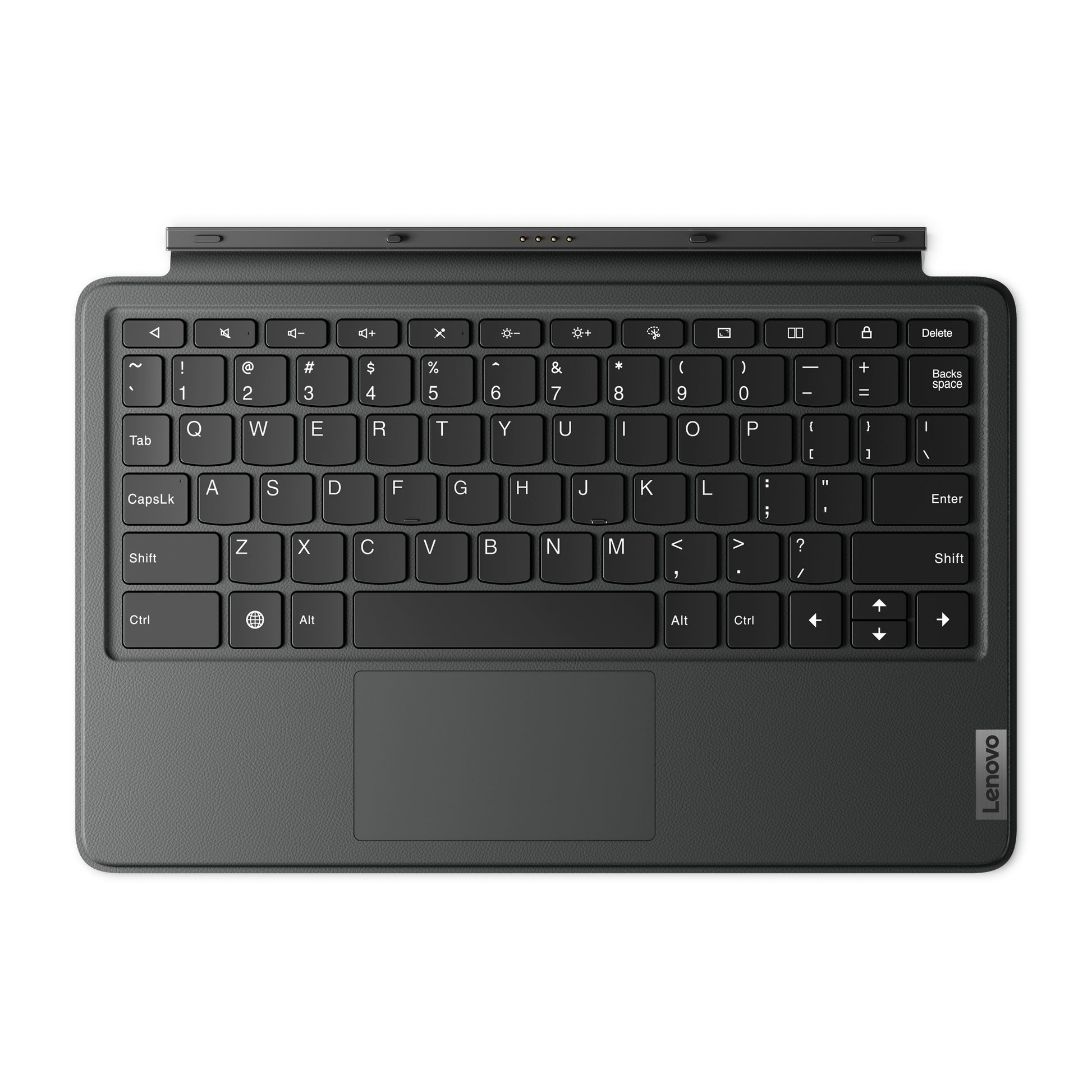Lenovo Tastatur-Case für Lenovo Tab P11 11" (2. Gen.) – Pogo Pin, mit Touchpad – Grau