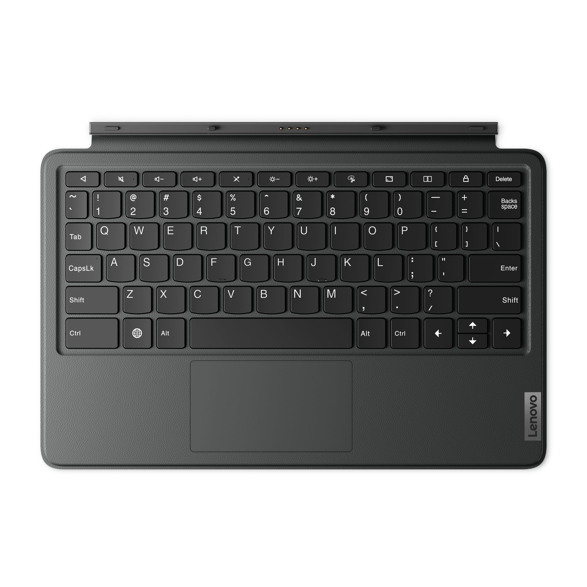 Lenovo Tastatur-Case für Lenovo Tab P11 11" (2. Gen.) – Pogo Pin, mit Touchpad – Grau