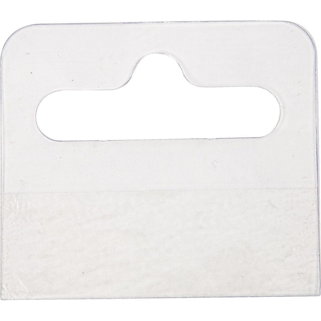 Creativ Company Namensschild-Halterung – Euro-Lochung, 38 × 44 mm