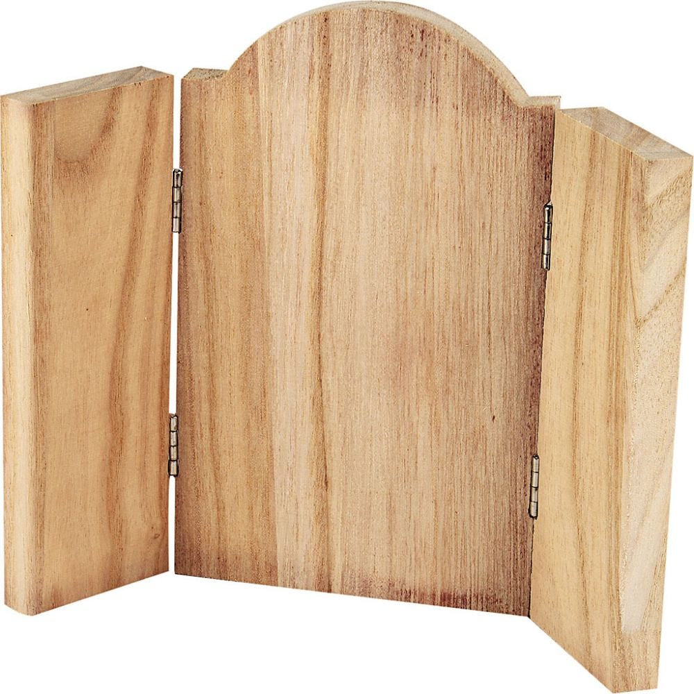 Creativ Company Bilderständer – 22 × 18 cm – Holz, Braun