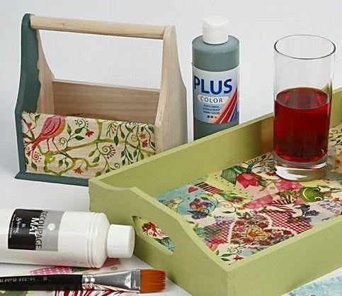 Creativ Company Aufbewahrungsbox – Holz – Natur – 240 × 280 × 175 mm – 3 Stück