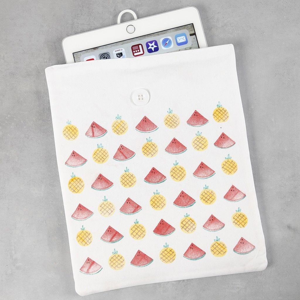 Creativ Company Tablet-Hülle für Tablets bis 13,7" – Weiss