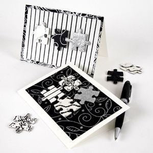 Creativ Company Papp-Puzzle, Weiss, 30 × 21 cm, 30 Stk., Unterwasser
