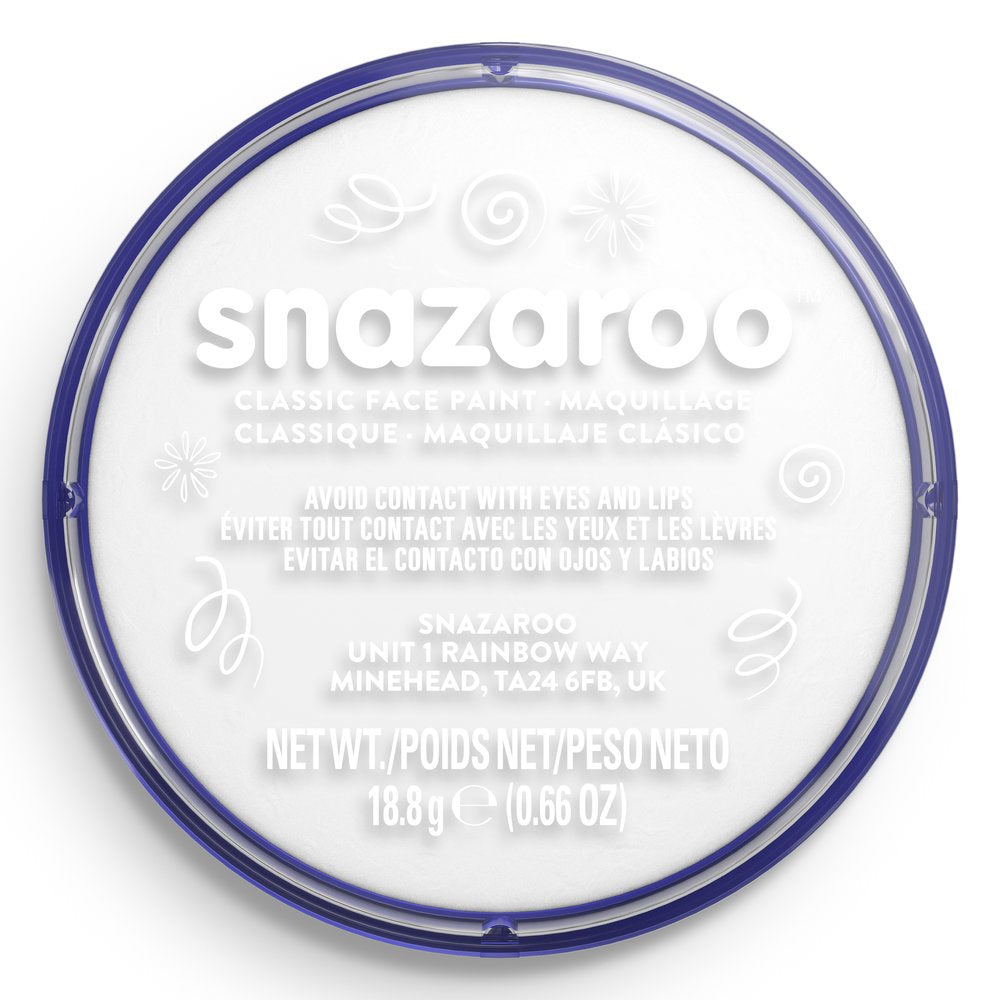Snazaroo Schminke – Weiss – 18 ml