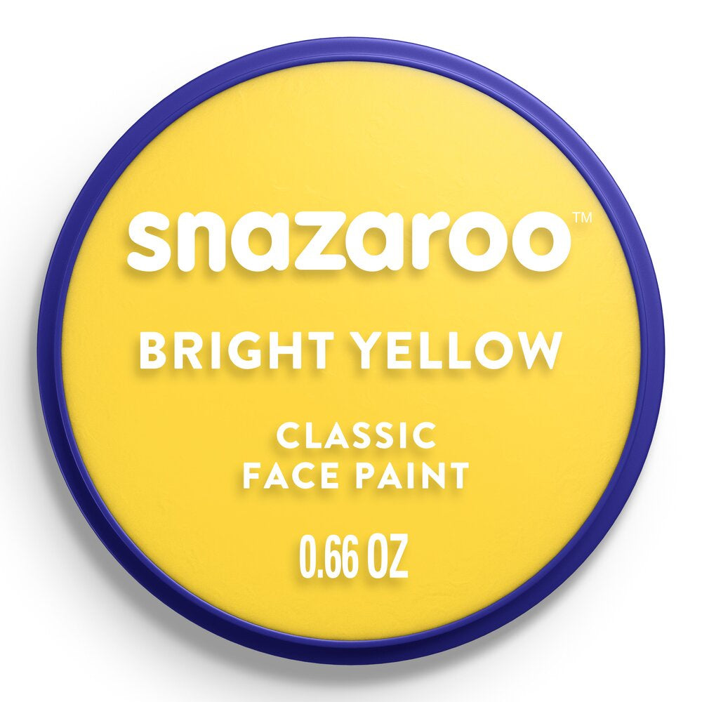 Snazaroo Schminkfarbe Leuchtgelb – 18 ml