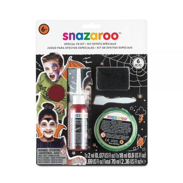 Snazaroo Special-Effects-Schminkset – für Kinder, wasserbasiert