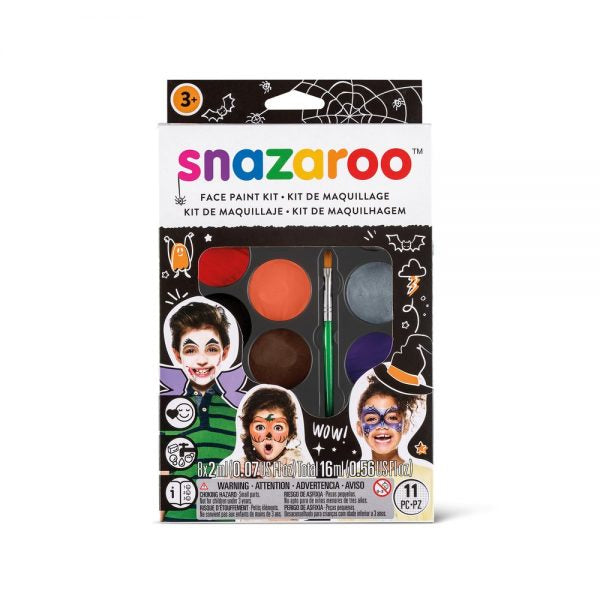 Snazaroo Schminkpalette Halloween – 8 Farben