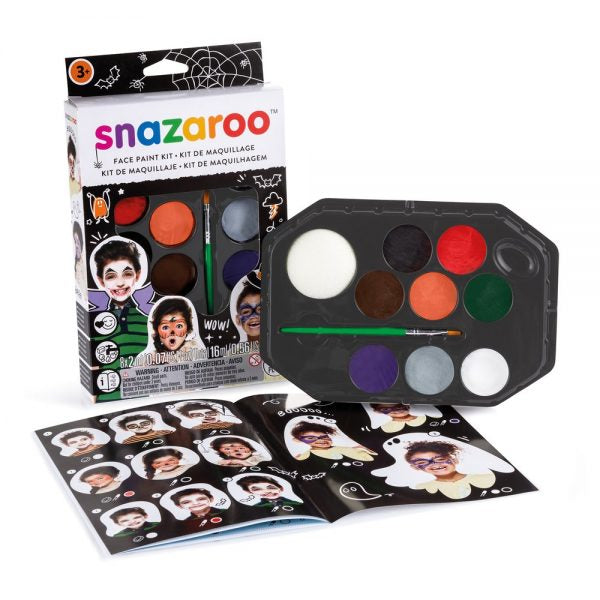 Snazaroo Schminkpalette Halloween – 8 Farben