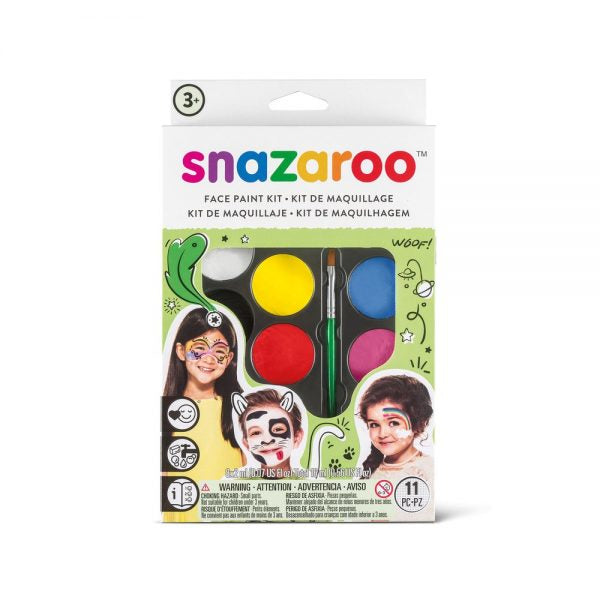 Snazaroo Schminkpalette – 8 Farben