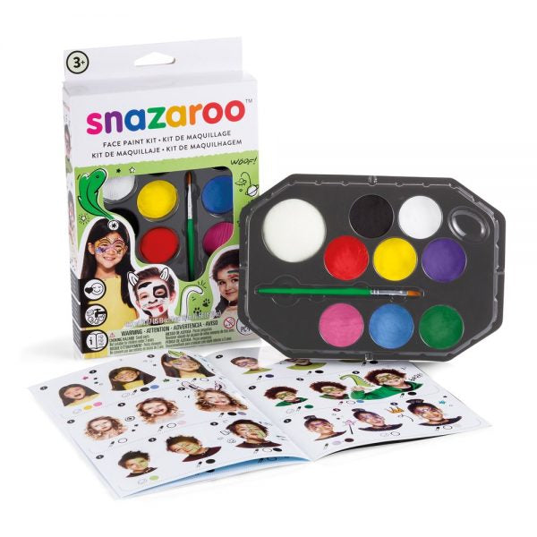 Snazaroo Schminkpalette – 8 Farben