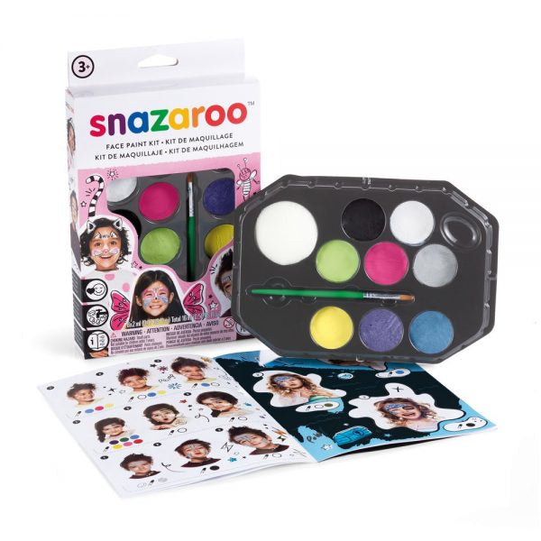 Snazaroo Schminkpalette Mädchen – 8 Farben – 18 ml