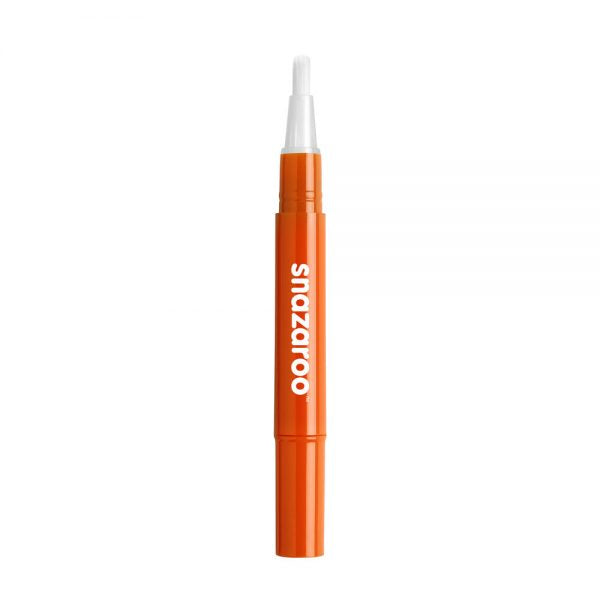 Snazaroo Pinselstifte Halloween – 3 × 2 ml – schwarz, orange, weiss