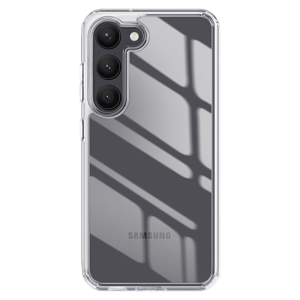 nevox Backcover – für Samsung Galaxy S24 Plus, Transparent, schmutzabweisend, tropfsicher, schockresistent
