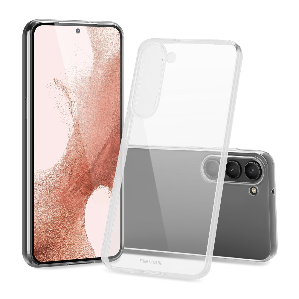 nevox StyleShell Flex – Backcover – für Samsung Galaxy S24 Plus, TPU, Transparent