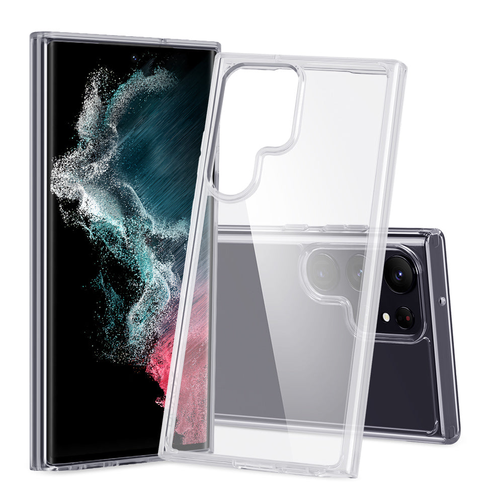 nevox StyleShell SHOCKFlex – Backcover – für Samsung Galaxy S24 Ultra, TPU, Transparent