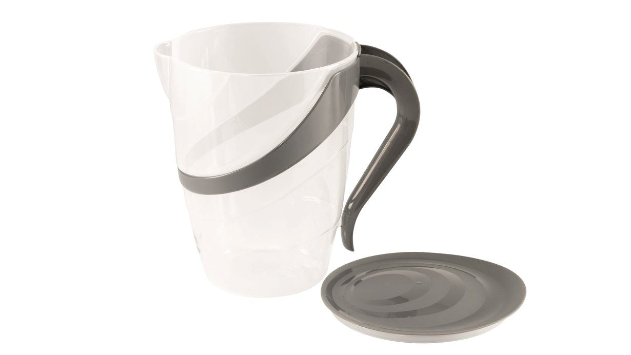 Easy Camp Becher – 2,5 l, Kunststoff, Weiss, mit Deckel