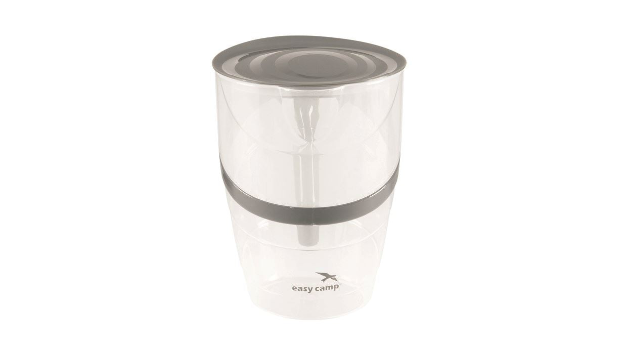 Easy Camp Becher – 2,5 l, Kunststoff, Weiss, mit Deckel