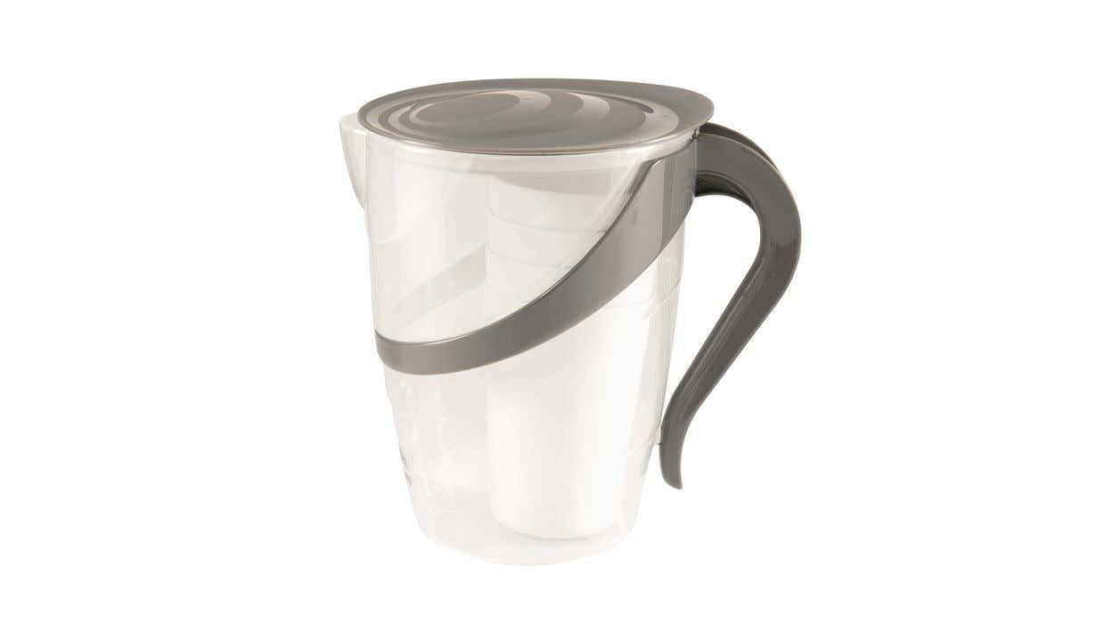 Easy Camp Becher – 2,5 l, Kunststoff, Weiss, mit Deckel
