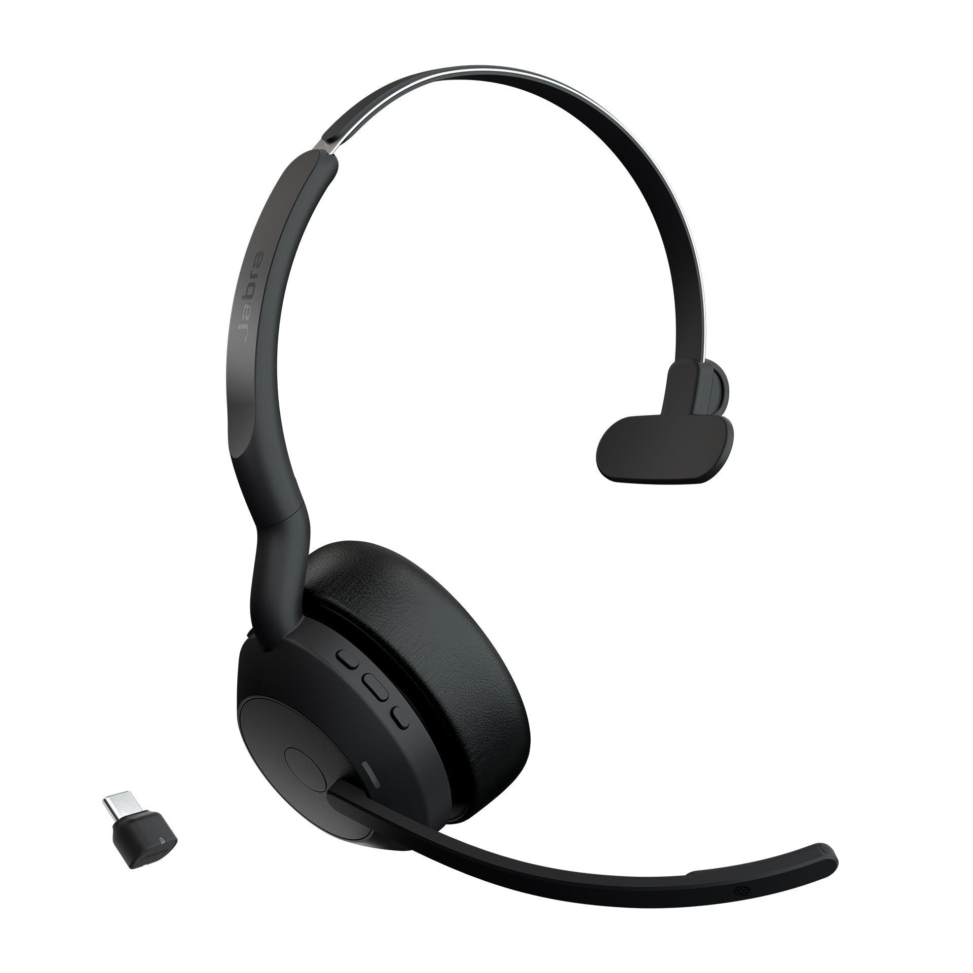 Jabra EVOLVE2 55 LINK380C – Mono Headset – Bluetooth, USB‑C – für Softphone