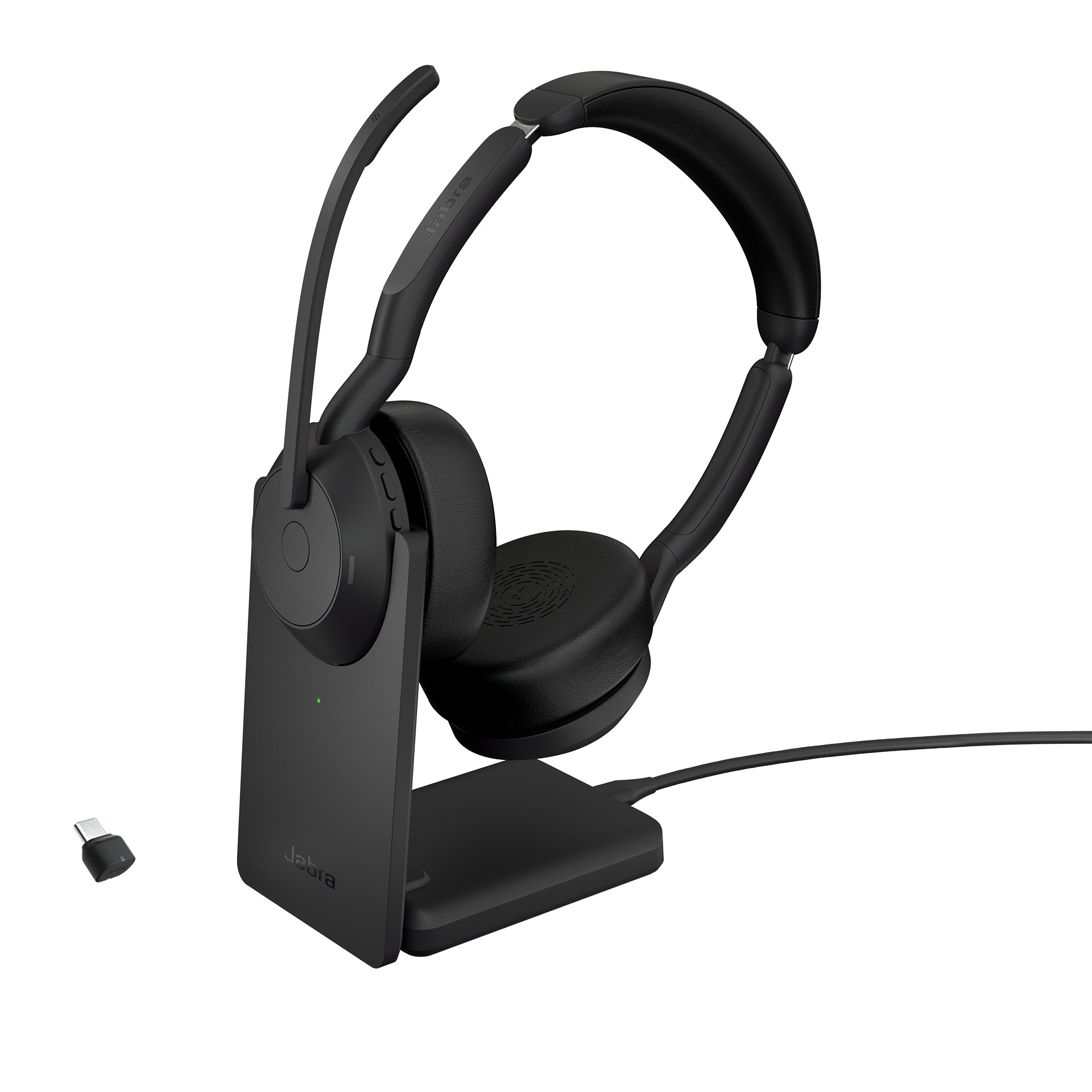 Jabra Evolve2 55 – Duo Headset – USB‑C (Link 380C) – für UC
