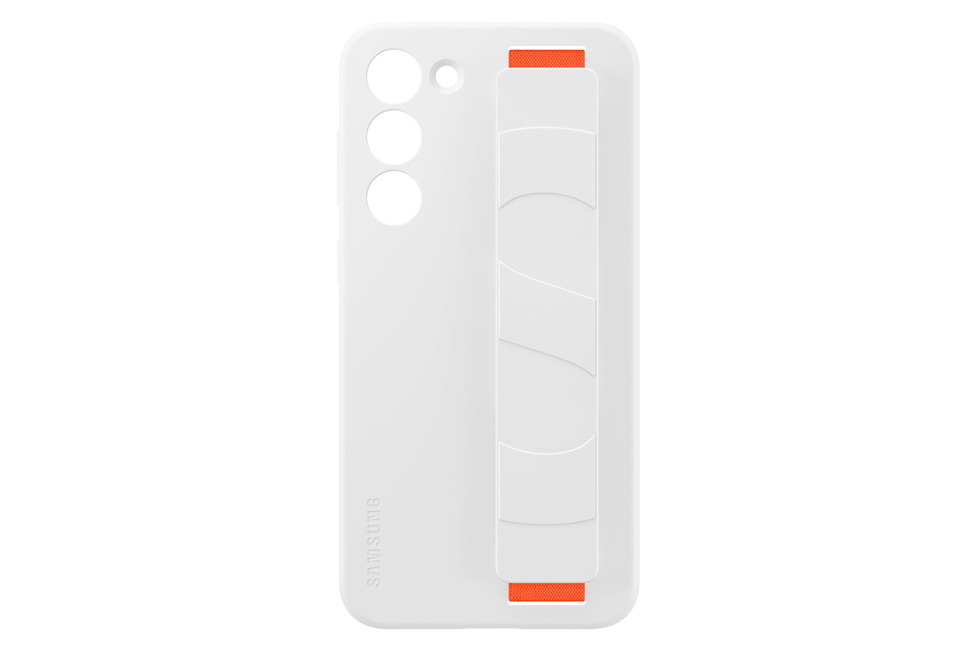 Samsung Backcover – für Samsung Galaxy S23+ – weiss – Silikon, stossfest, kratzresistent
