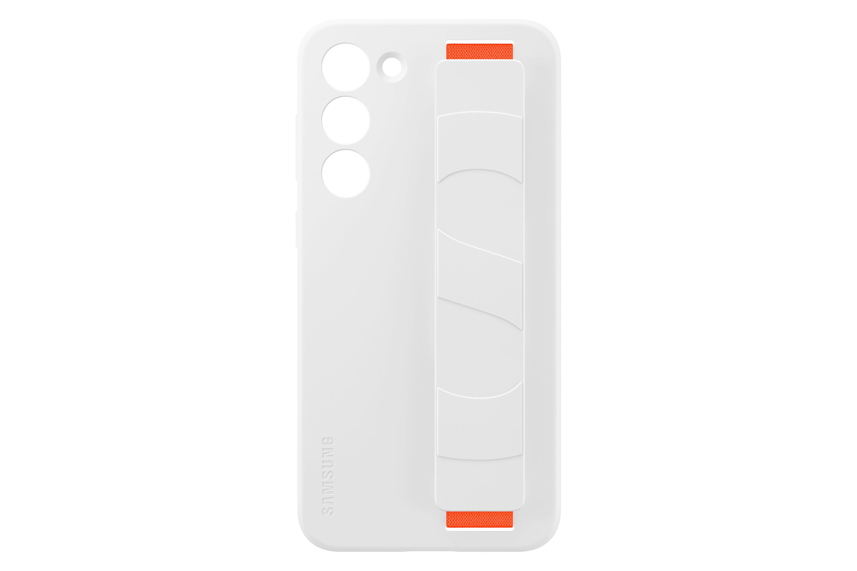 Samsung Backcover – für Samsung Galaxy S23+ – weiss – Silikon, stossfest, kratzresistent