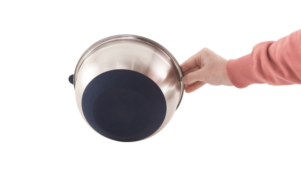 Outwell Schüssel – 3er Set, 1,4/2,5/3 l, Ø 24/22/17 cm, Kunststoff (PP), mit Deckel, spülmaschinenfest