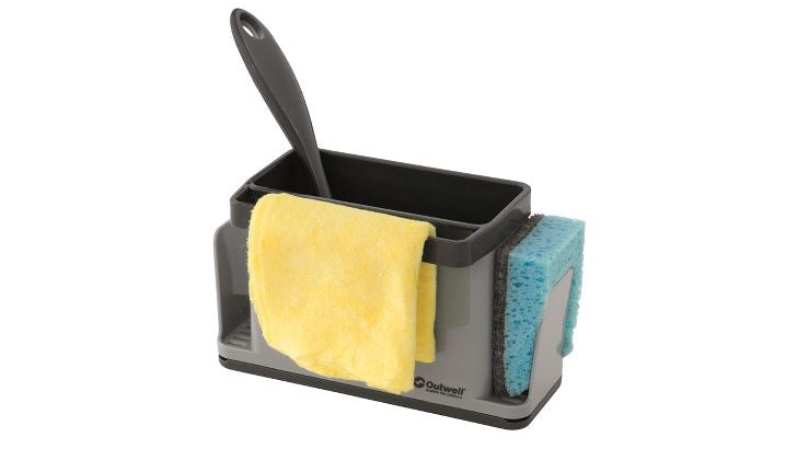 Outwell Bürstenhalter 19,5 × 9 × 12 cm, Polypropylen (PP), Silber