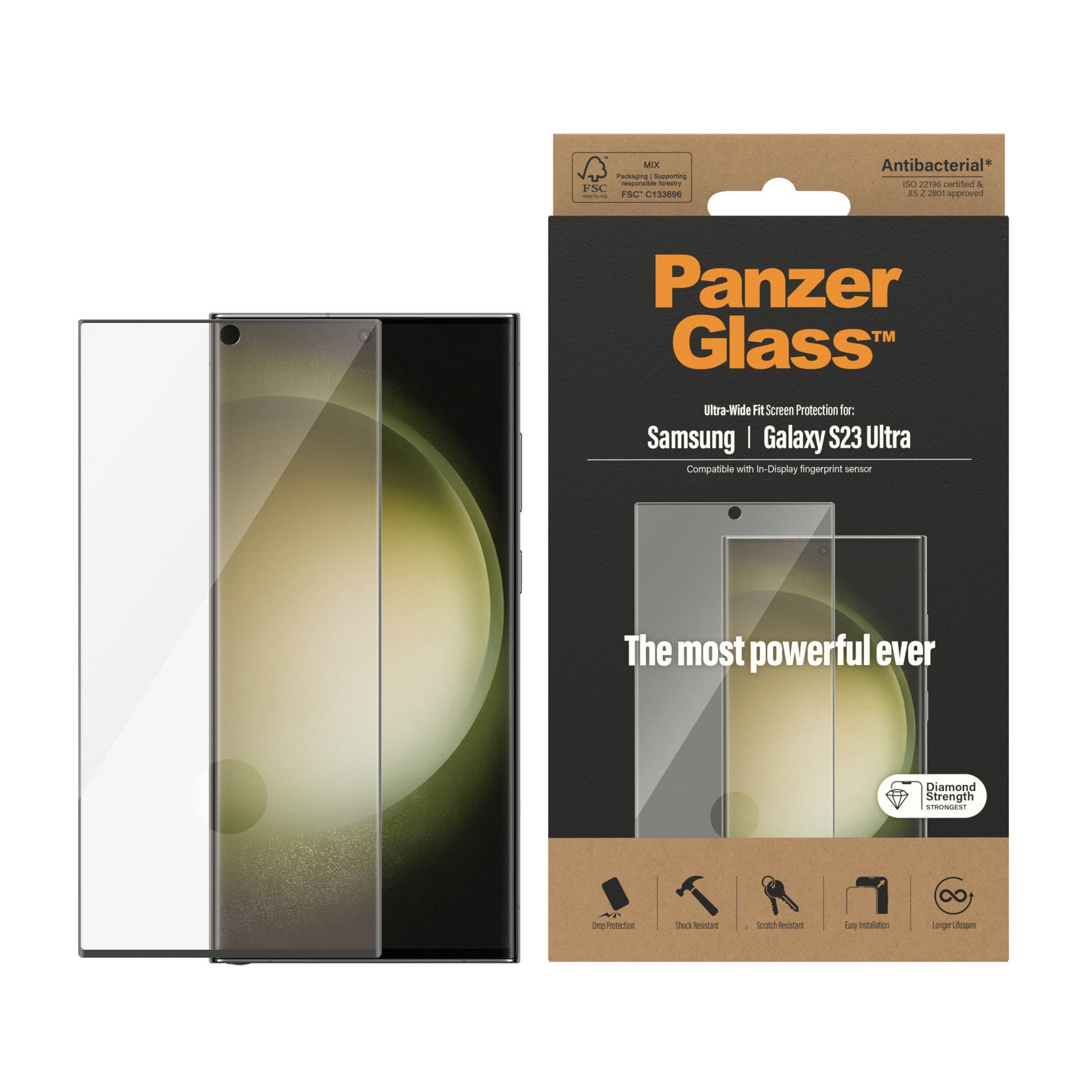 PanzerGlass Backcover – für Samsung Galaxy S23 Ultra – transparent