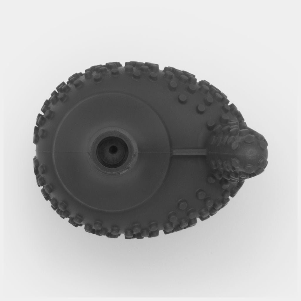 Brabantia MindSet – Ersatzbürstenkopf – Silikon, Schwarz, H 13 cm