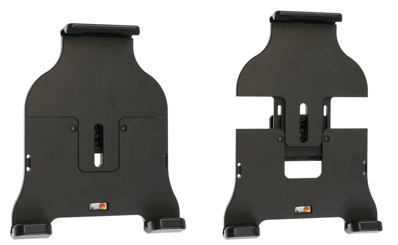 Brodit Tablet-Tischhalterung für Geräte 6,0–7,0" – Neigbar 0–17°, 360° drehbar – Schwarz