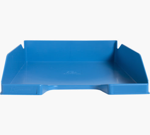 Exacompta BeeBlue Combo Midi – Briefkorb für A4+, Kunststoff, türkis, 346 × 243 × 254 mm