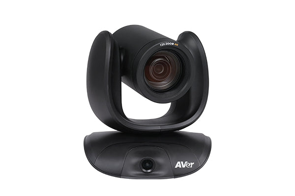 AVer CAM550 – PTZ-Kamera, 4K, 12× optischer Zoom, Dual-Kamera, PoE, HDMI/USB/IP, schwarz