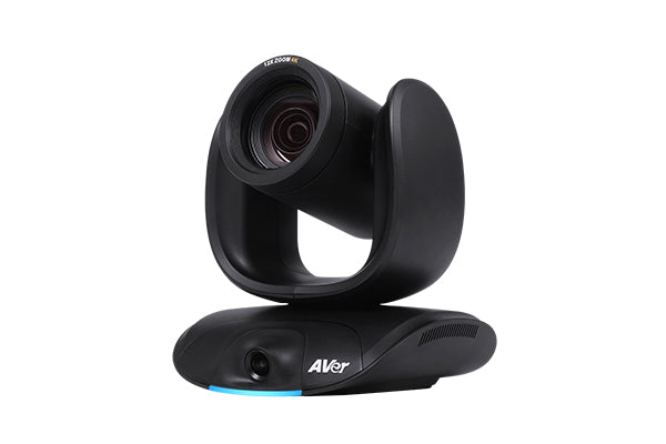 AVer CAM550 – PTZ-Kamera, 4K, 12× optischer Zoom, Dual-Kamera, PoE, HDMI/USB/IP, schwarz
