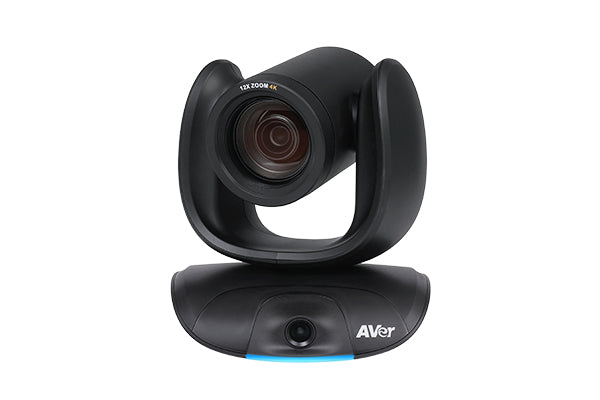 AVer CAM550 – PTZ-Kamera, 4K, 12× optischer Zoom, Dual-Kamera, PoE, HDMI/USB/IP, schwarz