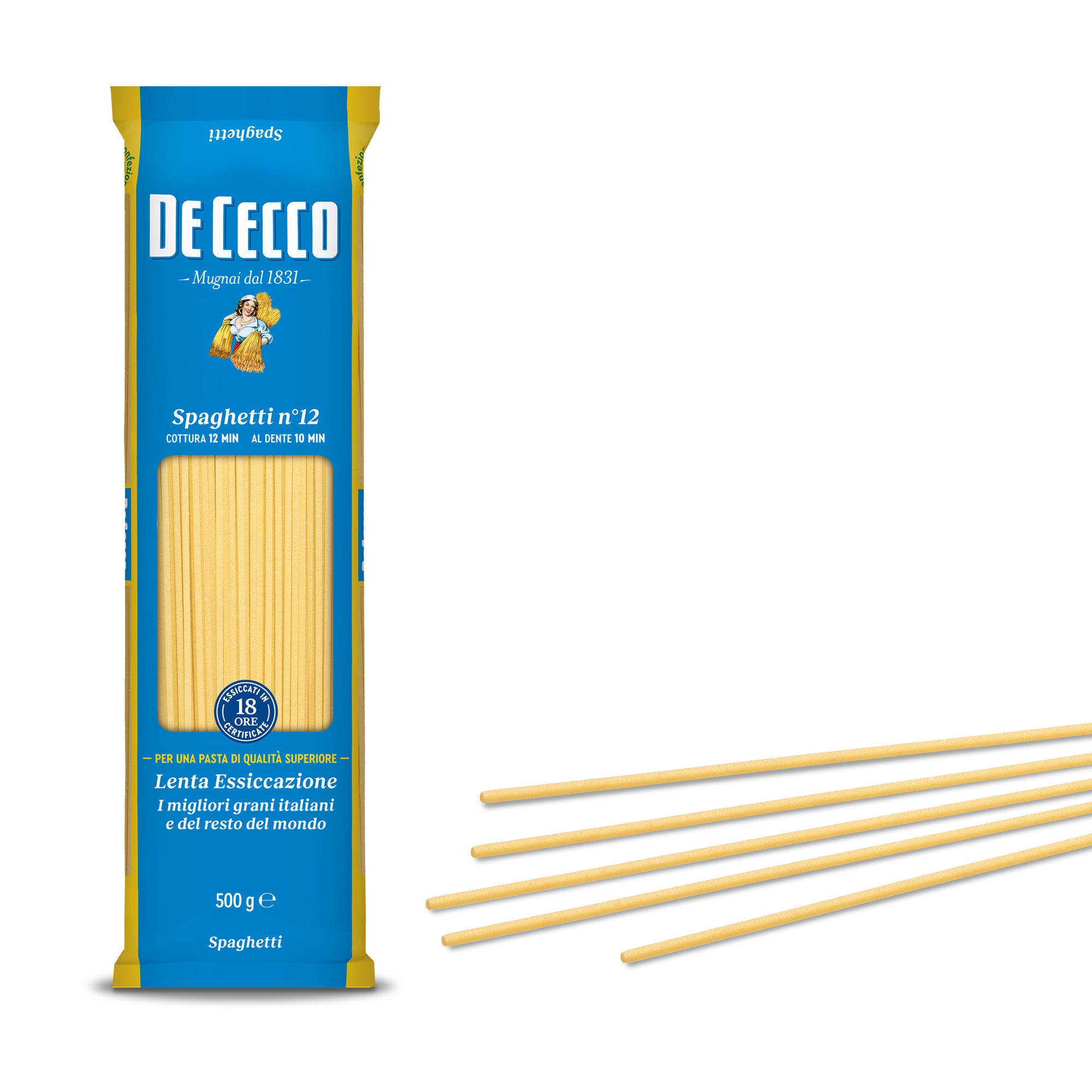 De Cecco Spaghetti Nr. 12 – 500 g