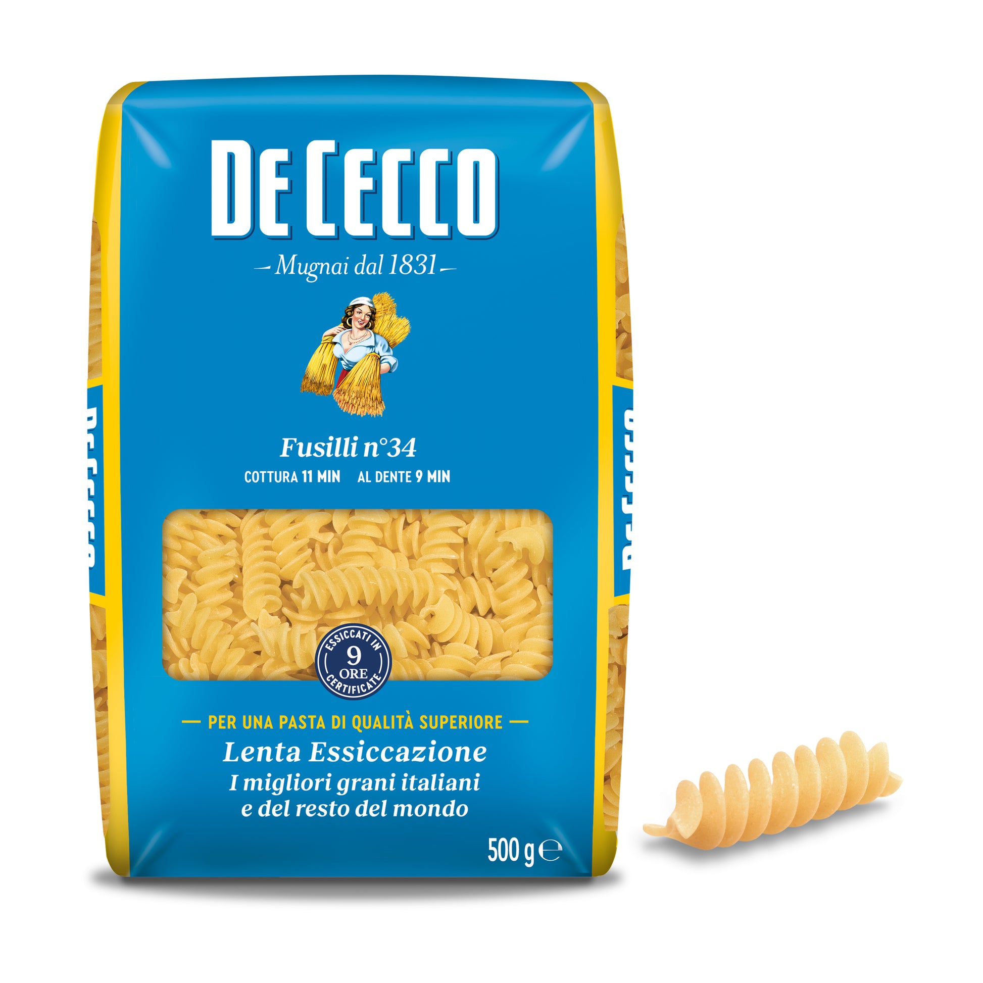 De Cecco Fusilli Nr. 34 – 500 g