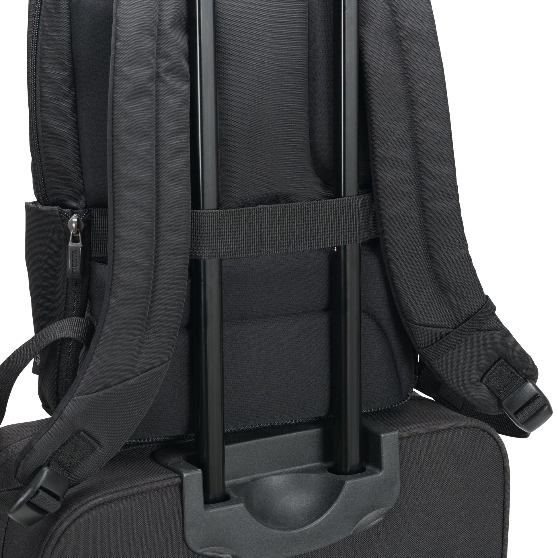 DICOTA Eco Slim PRO Notebook-Rucksack für Microsoft Surface – bis 15", abschliessbar, wasserdicht – Schwarz