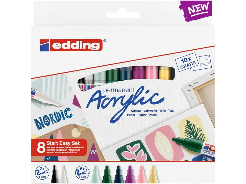 Edding Acrylmarker für Permanent-Marker – Brombeere, 1 Stück