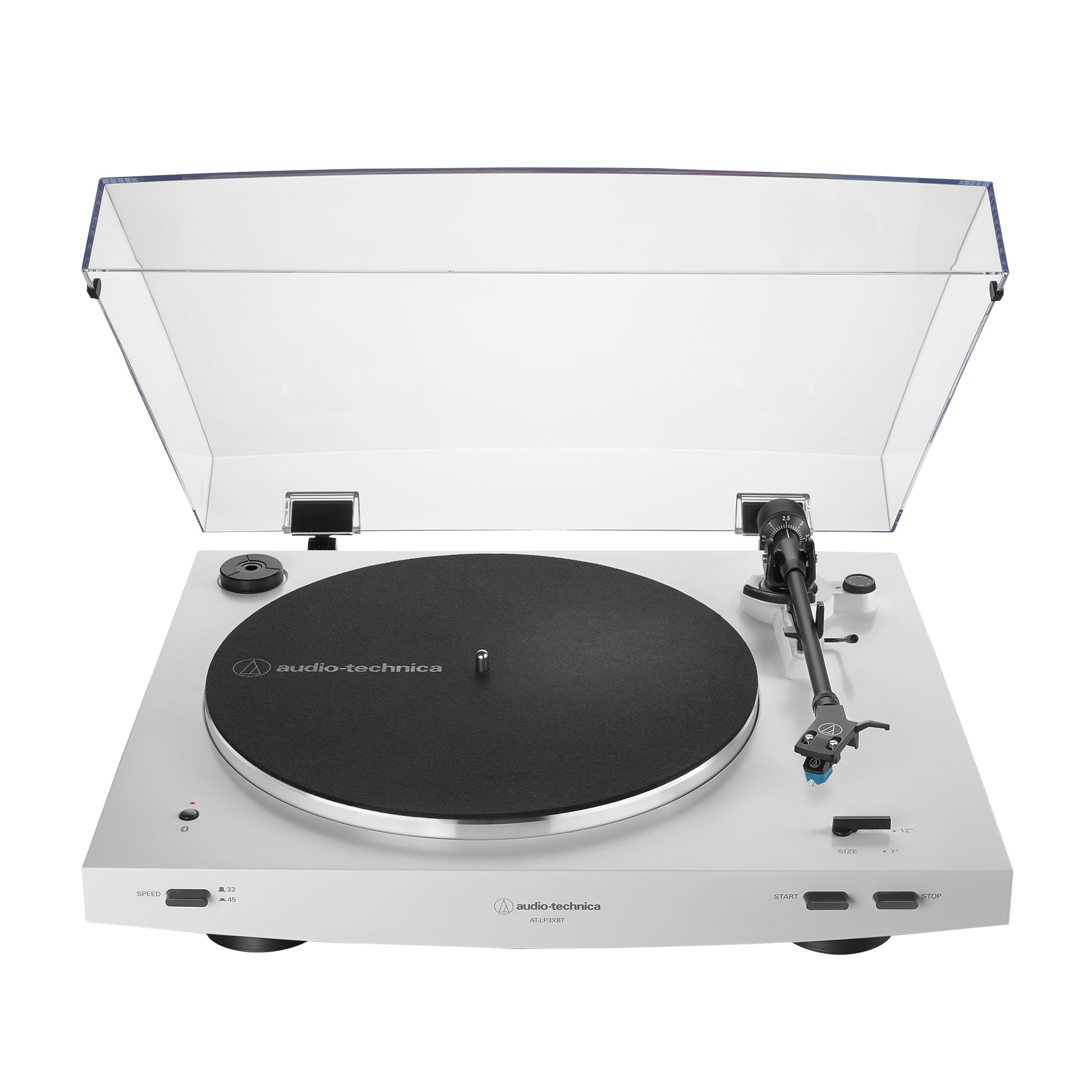 Audio-Technica AT-LP3XBTWH – Plattenspieler – Stationär – Phono-Vorverstärker, Bluetooth – Weiss