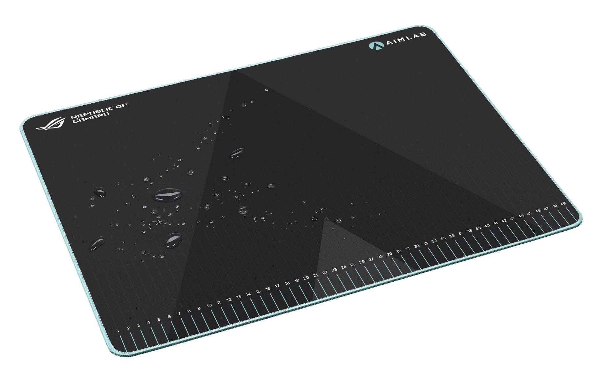 ASUS ROG HONE ACE AIM LAB EDITION Gaming-Mauspad – Schwarz, 420 × 508 × 3 mm