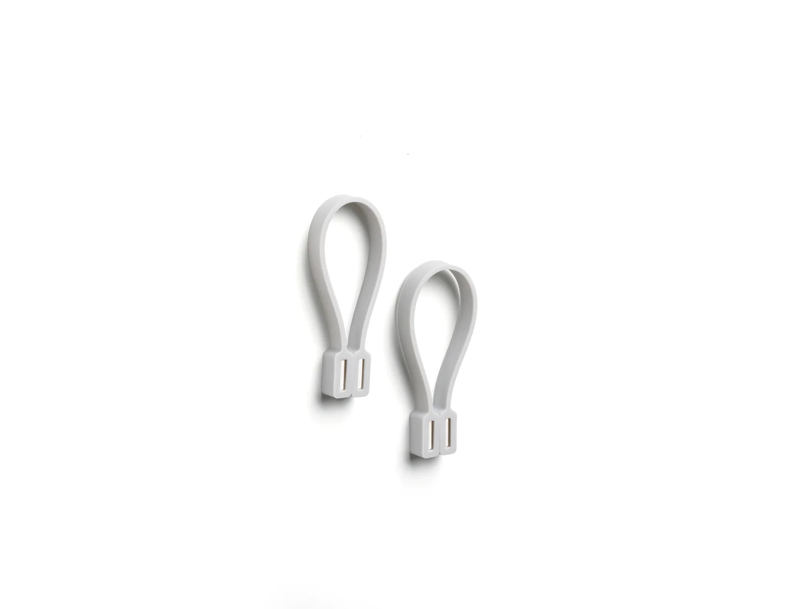 Zone Denmark Zone Handtuchhalter Loop – 5,5×7,8×1,2 cm, Silikon, magnetisch, Hellgrau