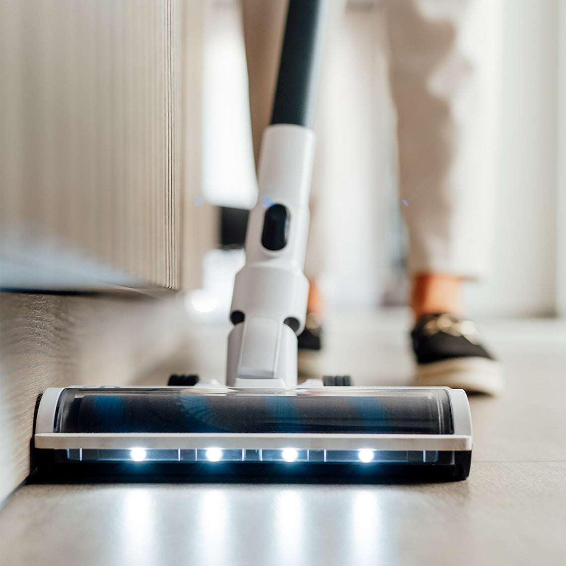 Hoogo Akkustaubsauger S6, 2-in-1 – 45 min, 400 W, Behälter 0,5 l