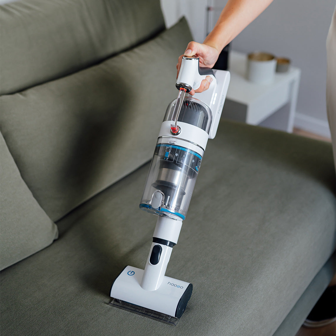 Hoogo Akkustaubsauger S6, 2-in-1 – 45 min, 400 W, Behälter 0,5 l