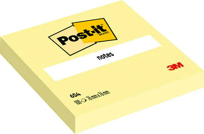 Post-it Haftnotizen – 76×76 mm – Gelb, 12×100 Blatt, PEFC