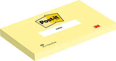Post-it Haftnotizen – 127×76 mm – Gelb, 12×100 Blatt, Papier, PEFC
